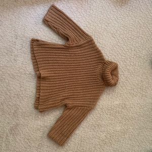 Fall sweater, large knit